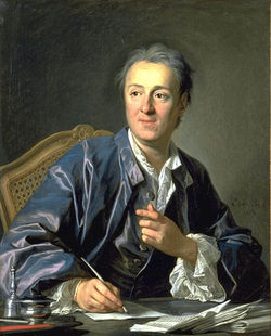 Retrato de Diderot