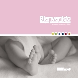 Imagem da capa do Guia Bienvenido para pais de crianças cegas