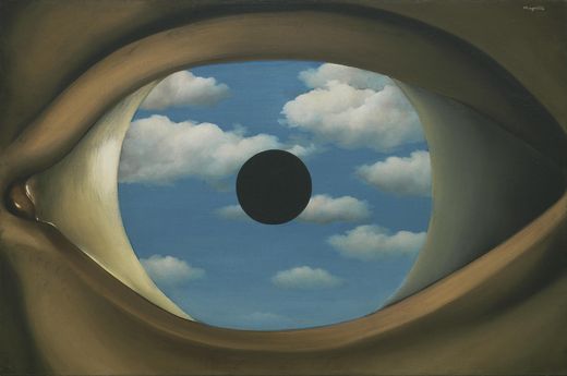 Le Faux Miroir - Rene Magritte, 1928