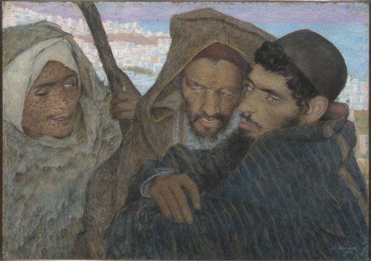 Cegos em Tânger - Lucien Levy-Dhurmer, 1901