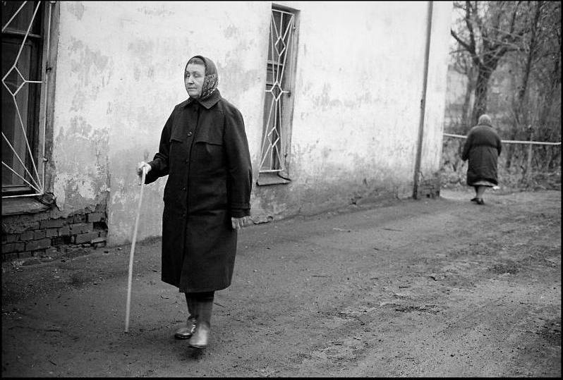 Mulher cega - foto de Aleksey Myakishev, 1995