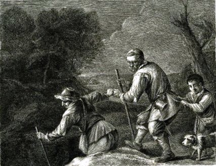 The blind leading the blind - Jacopo Tentoretto pinxit. Gabl. Smith sculpsit - 1767