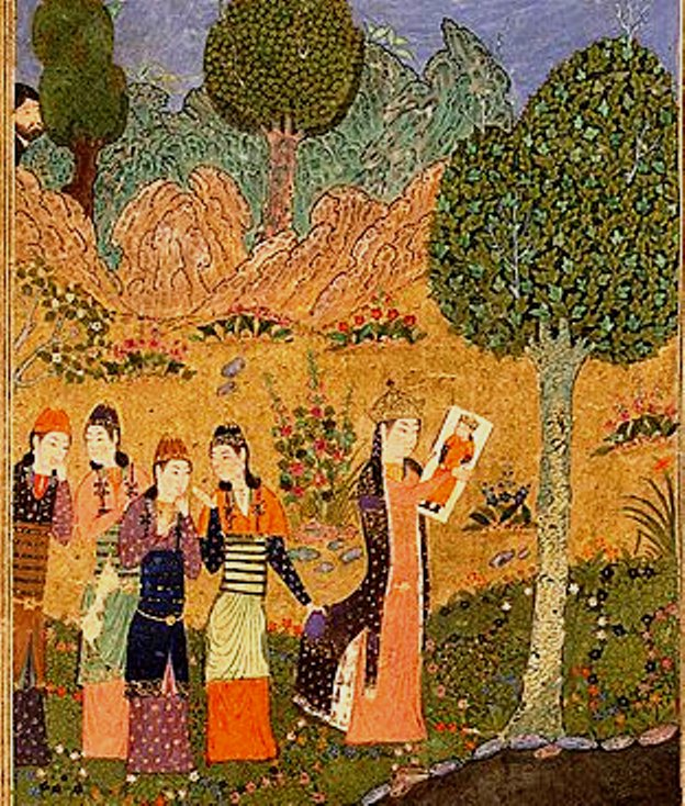 Illustration ascribed to the painter Bihzad.