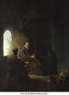 Anna and the Blind Tobit - Rembrandt, c-1630