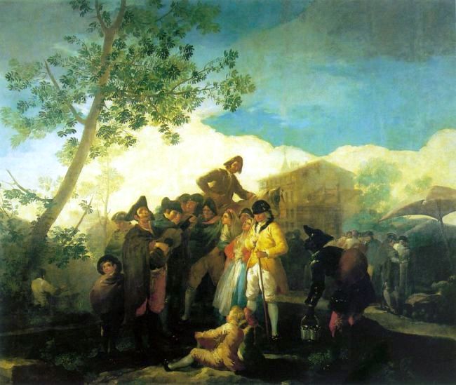 Guitarrista Cego - Goya, 1778