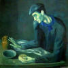 Le Repas de L'Aveugle - Picasso, 1903